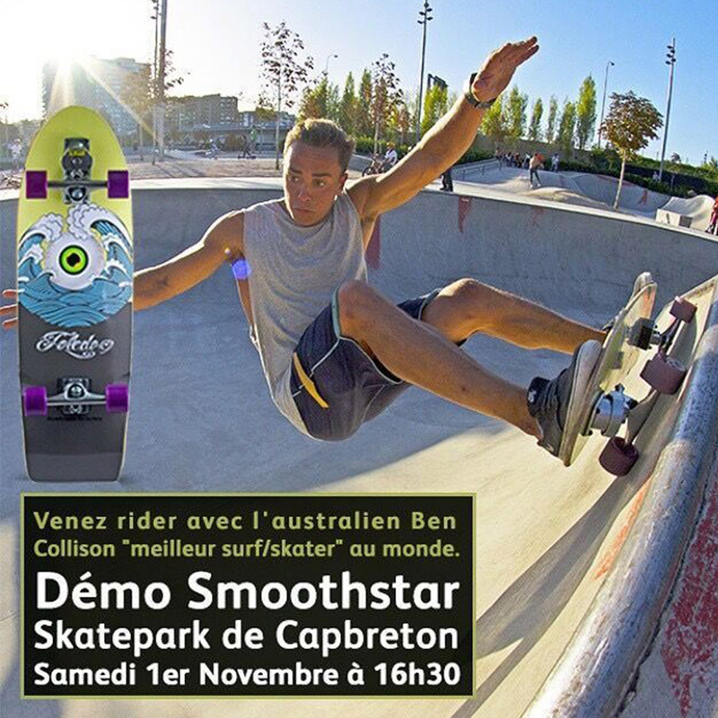 现货smoothstar surfskate滑板SM陆地冲浪板授权经销carver刻滑板 - 图1