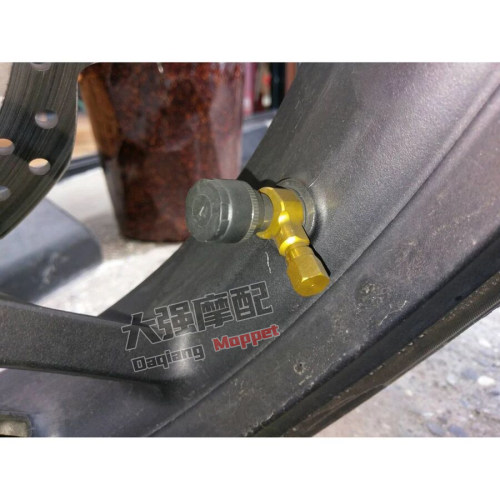 适用剑齿虎400 STR300 ADV350 铝合金胎压气嘴 双头气嘴 Y型气嘴 - 图3