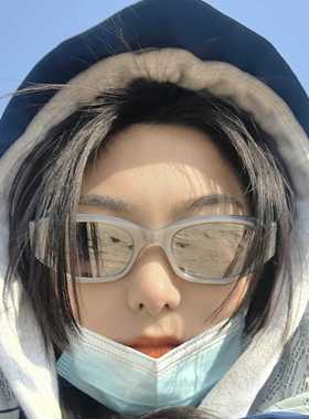 GM墨镜偏光男女同款潮流猫眼女士开车出行太眼镜防紫外线可配近视