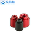Colored straight lines of aluminum alloy nut inner tooth handle