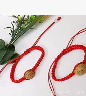 平结长短地摊货源广东红绳手链