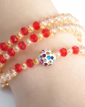 多圈地摊货源水晶手链