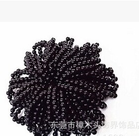 玻璃水晶弹力佛珠手链