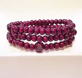 韩版时尚风多色佛珠手链厂价直销