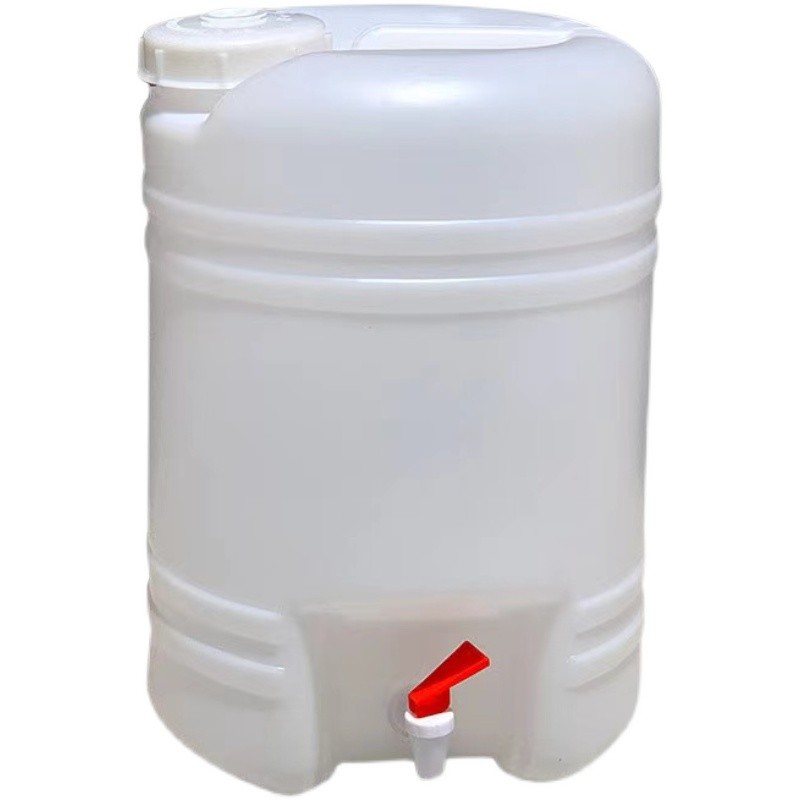 10L升20L带水龙头的塑料桶储水桶食品级酒桶水桶酒厂酒壶带放气阀-图3