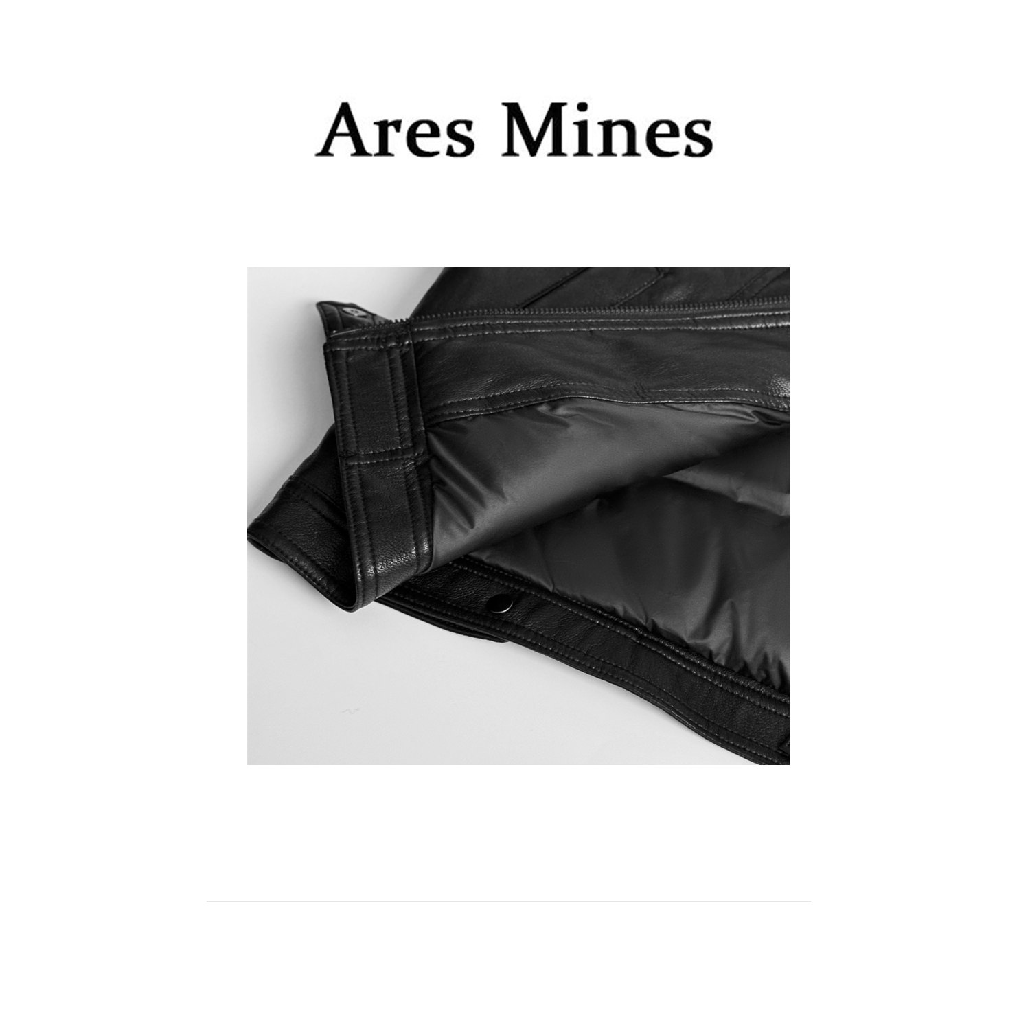 【盛朗熙AresMines】摩登时代 PU蛋白皮90白鸭绒短款羽绒皮衣夹克,淘宝优惠券,粉丝福利购,淘宝优惠卷