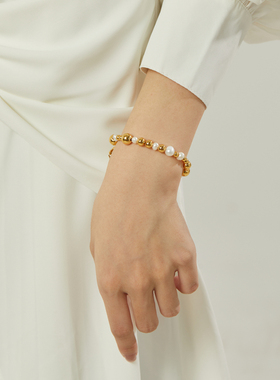 法式高级感简约珍珠手链