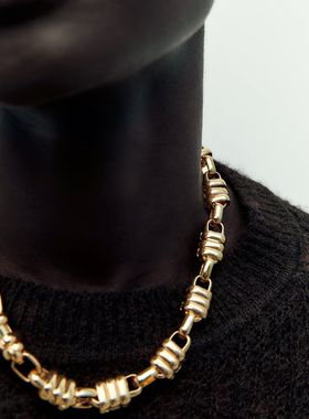 合金极简项链极简小众百搭