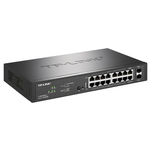 普联TP-LINK 一体有线PoE路由器千兆16口供电230W大功率2个2.5G光SFP多WAN易展按键一键配对MESH组网AC云远程 - 图2