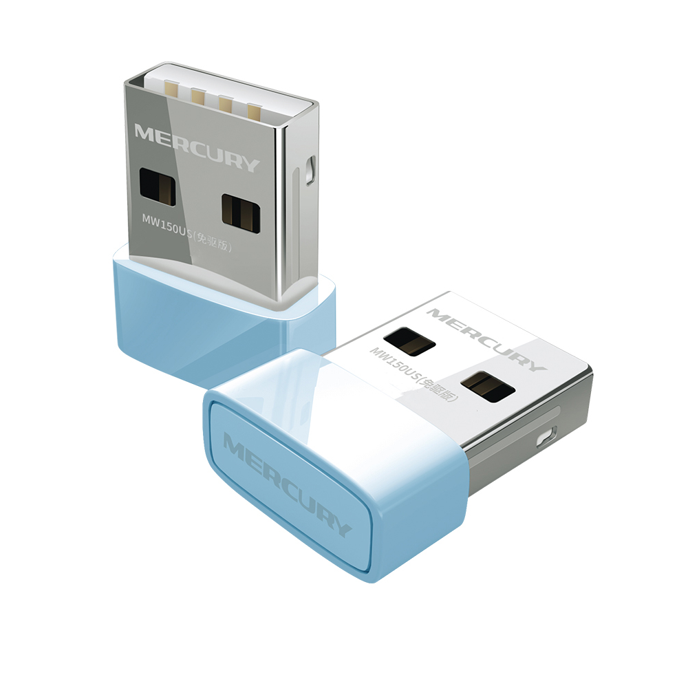 MERCURY/水星 免驱动USB无线网卡迷你型自动安装台式机电脑wifi接收器MW150US免驱版兼容XP/win7/win8/win10 - 图3