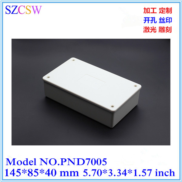 热销 塑料通用外壳 仪器仪表手持机壳 电源安防控制壳体145x85x40 - 图1