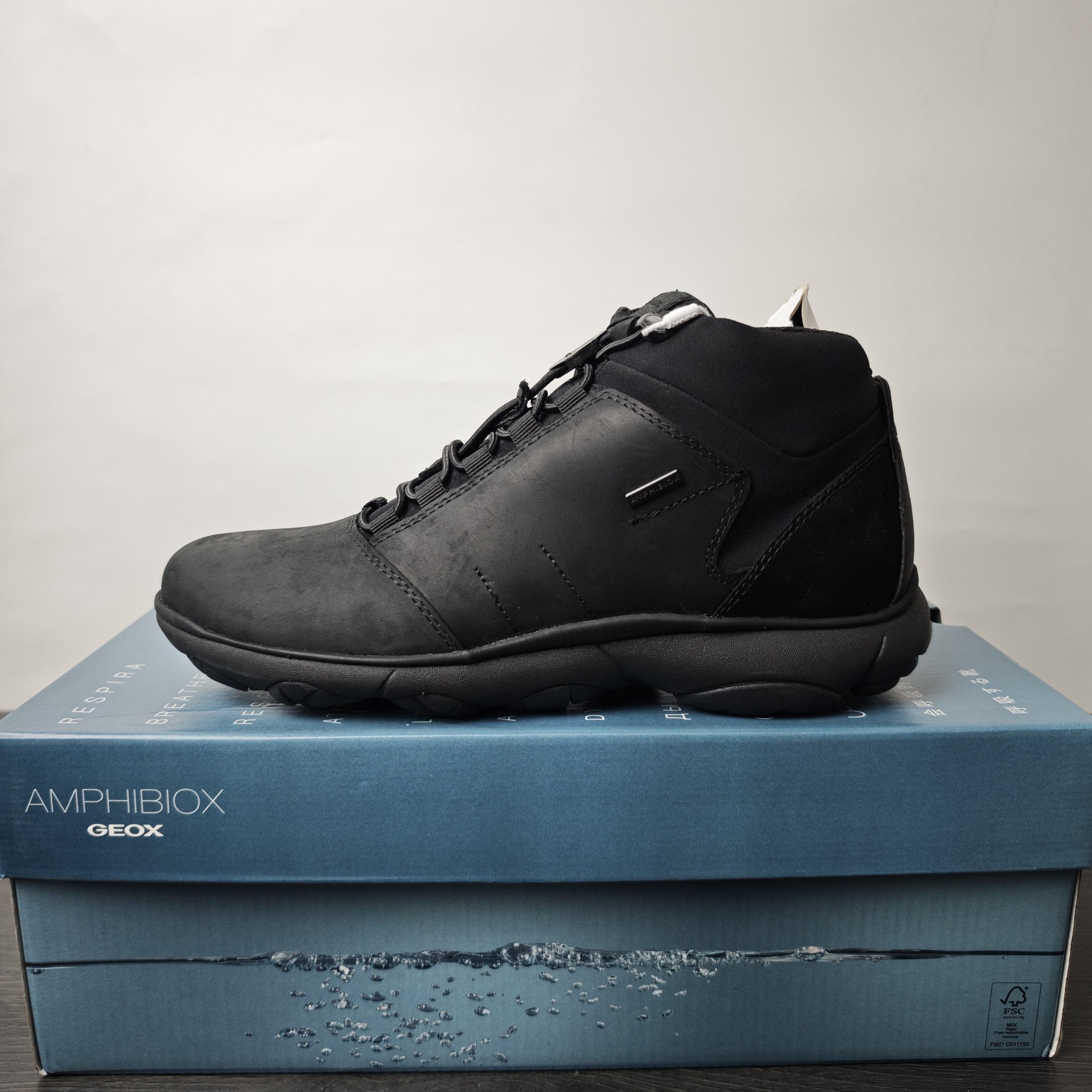 39码45码偏大 GEOX健乐士防水男鞋休闲鞋户外鞋登山鞋 U162VB,淘宝优惠券,粉丝福利购,淘宝优惠卷