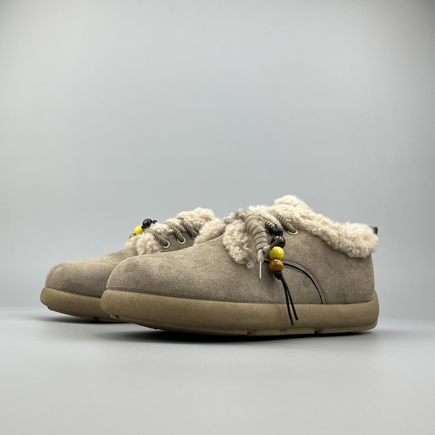 外贸冬季复古加绒保暖东北大棉鞋男户外徒步休闲一脚蹬短筒雪地靴,淘宝优惠券,粉丝福利购,淘宝优惠卷