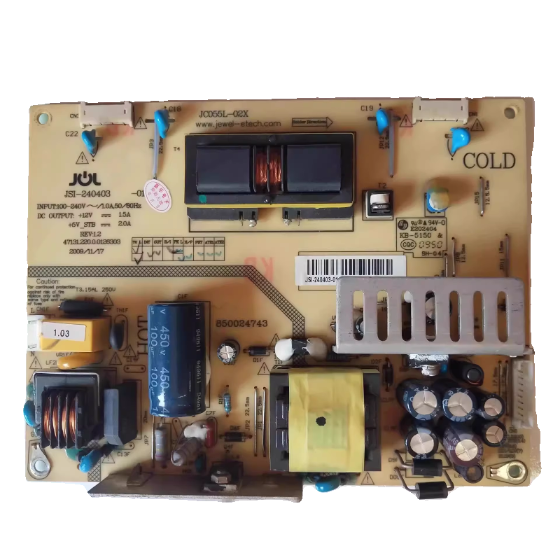 长虹 LT24720F LT24720FX电源板JSI-240403-014 实图JC055L-02X - 图0