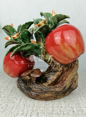 石湾公仔陶瓷大师书房手工摆件