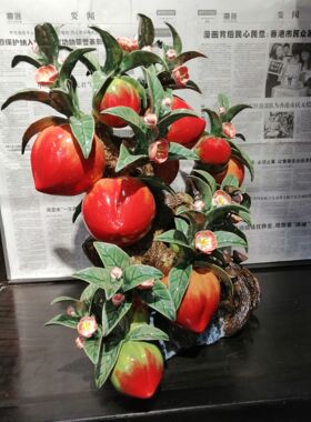 石湾公仔陶瓷大师手工书房摆件