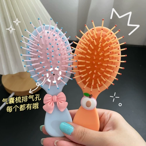 Мультяшная подушка безопасности, брендовая расческа для школьников, переносной массажер, кушон, японские и корейские, широкая цветовая палитра