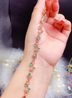 女银饰品银花枝藤蔓满镶