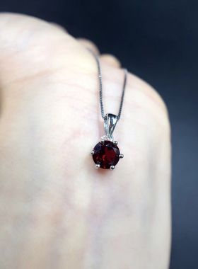 纯银简单六爪吊坠空托