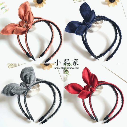 Аксессуар для волос, заколка для волос с бантиком, детский ободок, Южная Корея, семейный стиль
