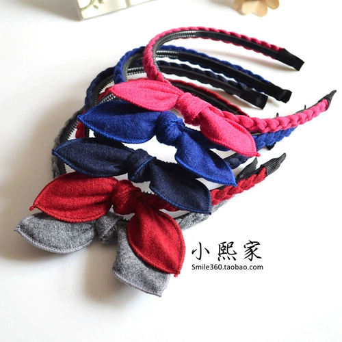 Аксессуар для волос, заколка для волос с бантиком, детский ободок, Южная Корея, семейный стиль