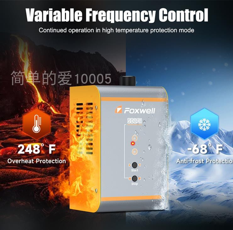 FOXWELL SD201汽车烟雾侧漏仪管道泄露测试工具EVAP排气管测试 - 图1