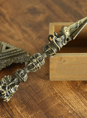 藏式金刚橛五股普巴带密宗佛堂