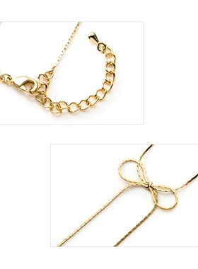 creamdot日系可爱蝴蝶结链条