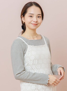 日本代购小珍珠flower锁骨链