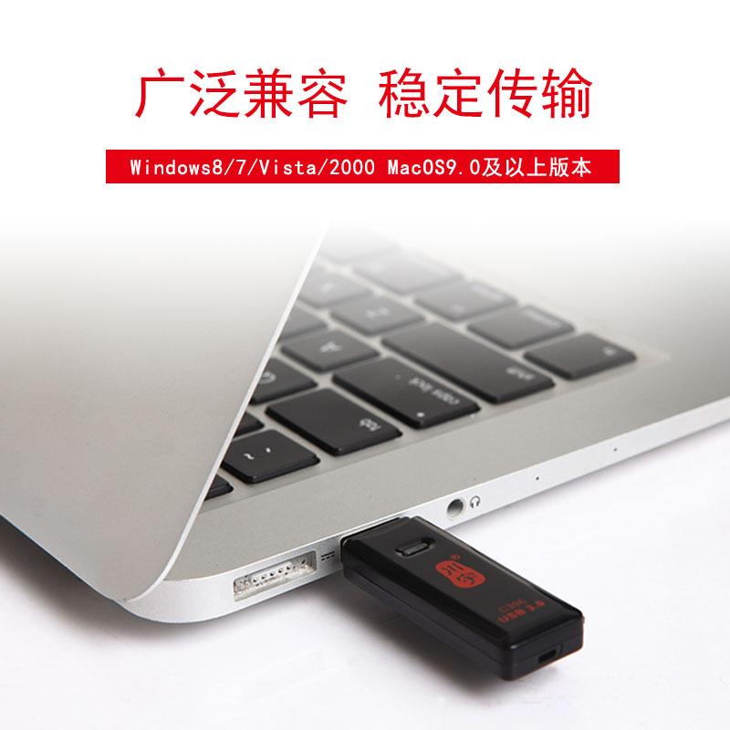 川宇 396 tf卡 sd卡读卡器迷你二合一 usb3.0 2.0高速多功能读卡器-图3