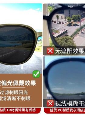 出口级大框偏光防晒男士太阳镜