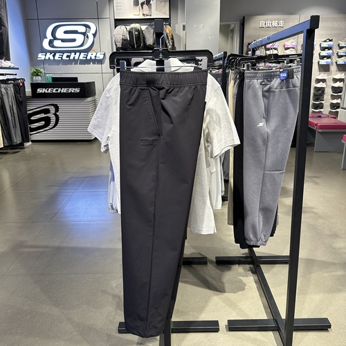 Skechers斯凯奇男士山野户外系列耐磨舒适休闲梭织长裤P126M050 - 图2