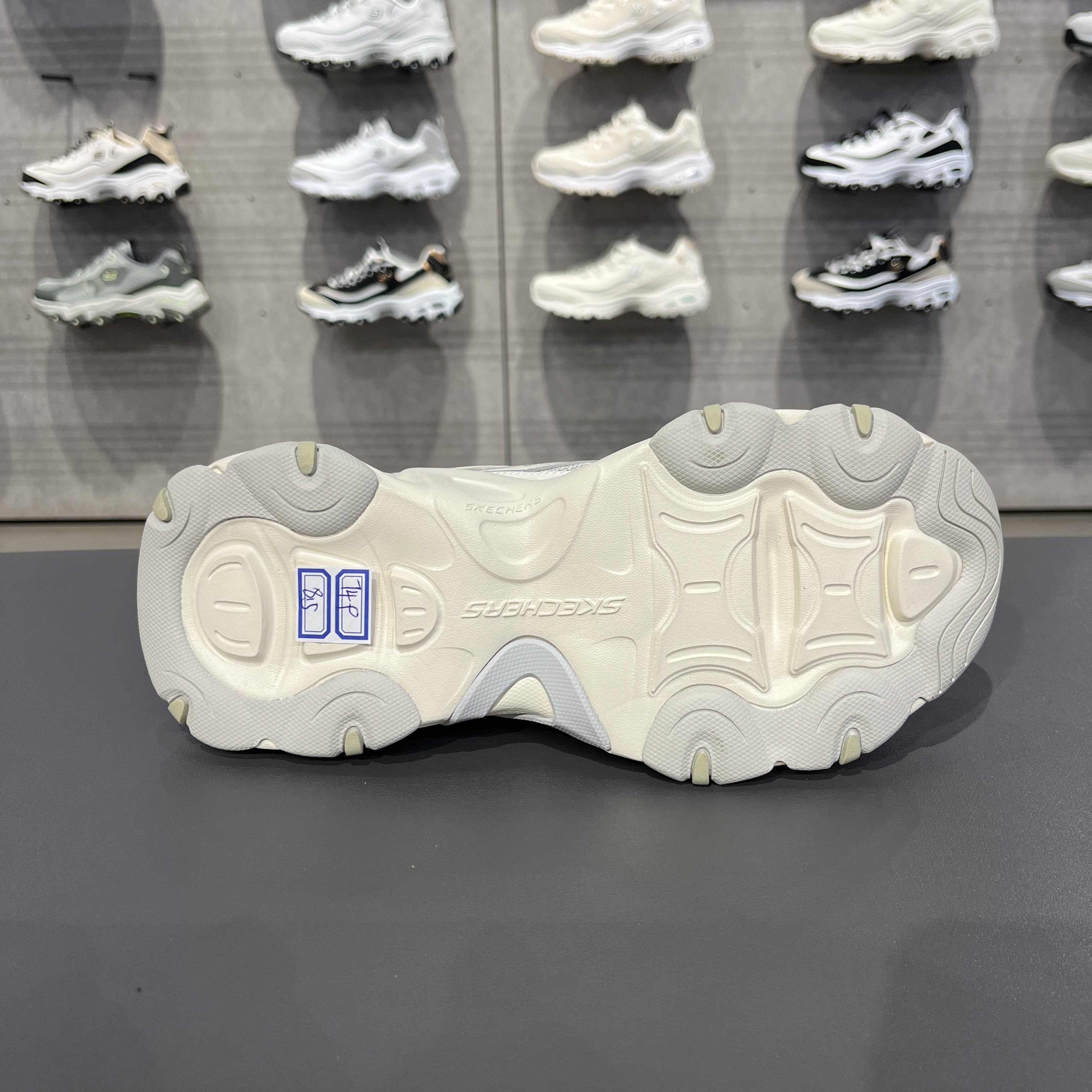 Skechers斯凯奇女子机甲鞋闪穿一脚蹬厚底增高老爹鞋运动鞋150526,淘宝优惠券,粉丝福利购,淘宝优惠卷