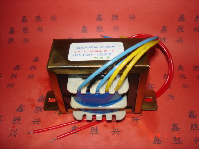 30W220V转21V×2/0.6A,9V0.6A汕头鑫胜兴牌 全铜线多媒体变压器 - 图0