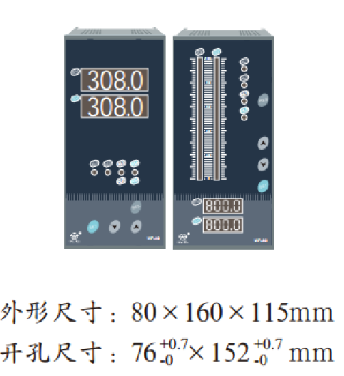 仪表-C80/-C804-01-12-2H2L智能控制器-D804C904C404-图0