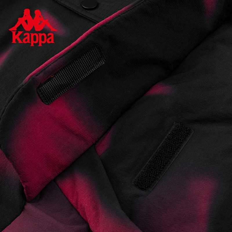 Kappa卡帕情侣冬季羽绒服连帽套头面包服防寒保暖外套K0BZ2YY10F - 图2