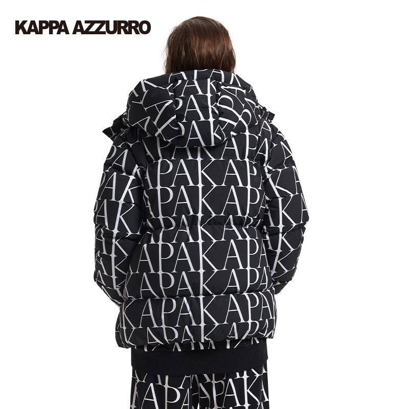 Kappa卡帕男女运动卫衣2023冬季新款Azzurro系列休闲圆领套头外套 - 图0