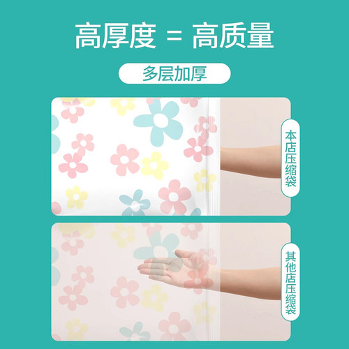 收纳博士真空压缩收纳袋衣服棉被子抽气家用神器抽羽绒服衣物袋子 - 图3