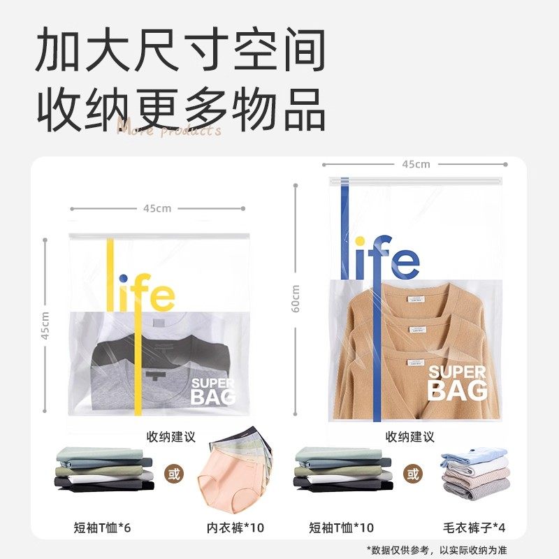 收纳博士衣物压缩袋厚衣专用真空压缩袋节省空间旅行专用收纳神器,淘宝优惠券,粉丝福利购,淘宝优惠卷