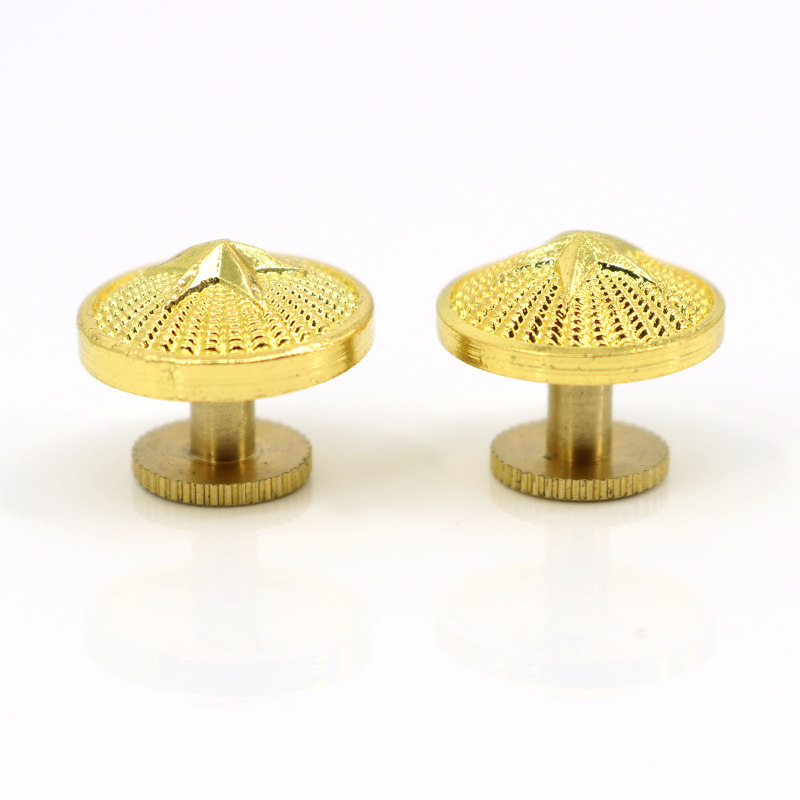 常服扣子帽钉金银色章扣帽钉肩章扣子学员钮扣金色螺丝肩扣,淘宝优惠券,粉丝福利购,淘宝优惠卷