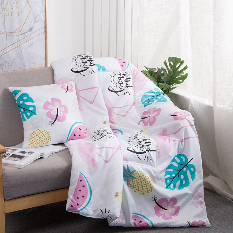 抱枕被两用办公室汽车沙发午睡靠垫枕午休空调被活动礼品2只包邮,淘宝优惠券,粉丝福利购,淘宝优惠卷