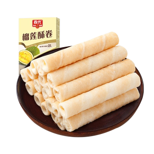 海南特产榴莲酥卷盒装48gx2