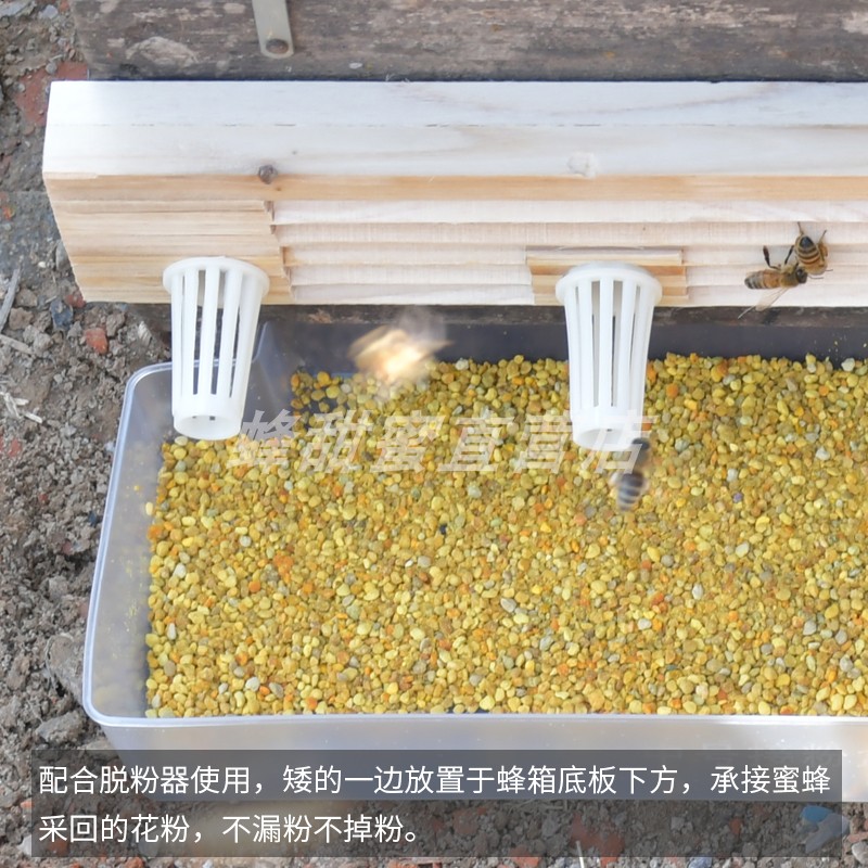 蜜蜂脱粉器接粉斗全套中蜂脱粉器意蜂脱粉器喇叭口三四五六排专用 - 图2