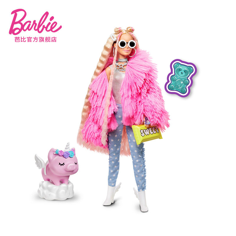 barbie之粉红甜姐潮流大表姐娃娃 芭比娃娃/配件
