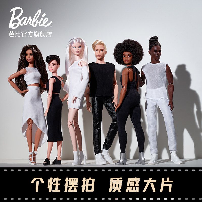 barbie之时尚典藏入门级珍藏款娃娃 芭比娃娃/配件