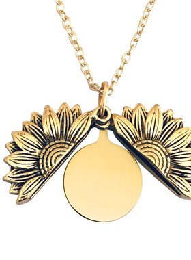 太阳花项链空白激光材料