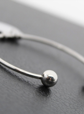 钛钢金属定做毕业礼品手环