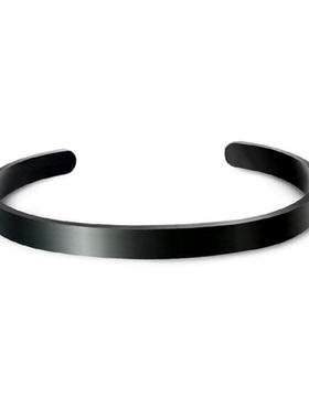 不锈钢手镯激光刻字礼品男女通用