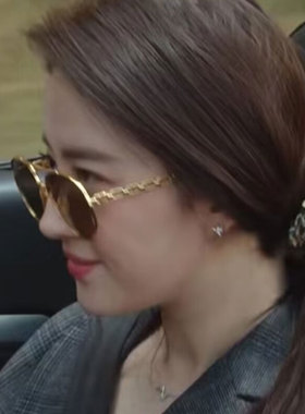 刘亦菲同款墨镜茶色遮阳防紫外线