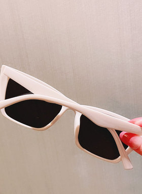 长圆脸墨镜女个性简约时尚太阳镜